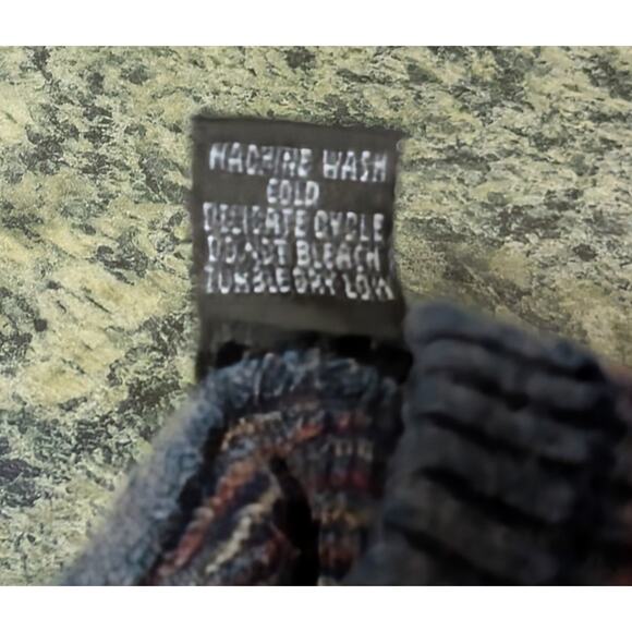 Brandini Wool Sweater Mens XL Brown Black Lightweight Knit Crew Cosby Italy - Picture 7 of 9